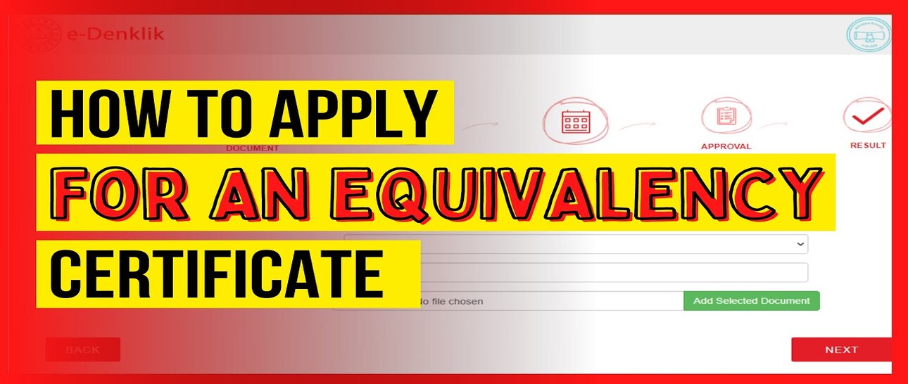 How To Apply For an Equivalency Certificate
